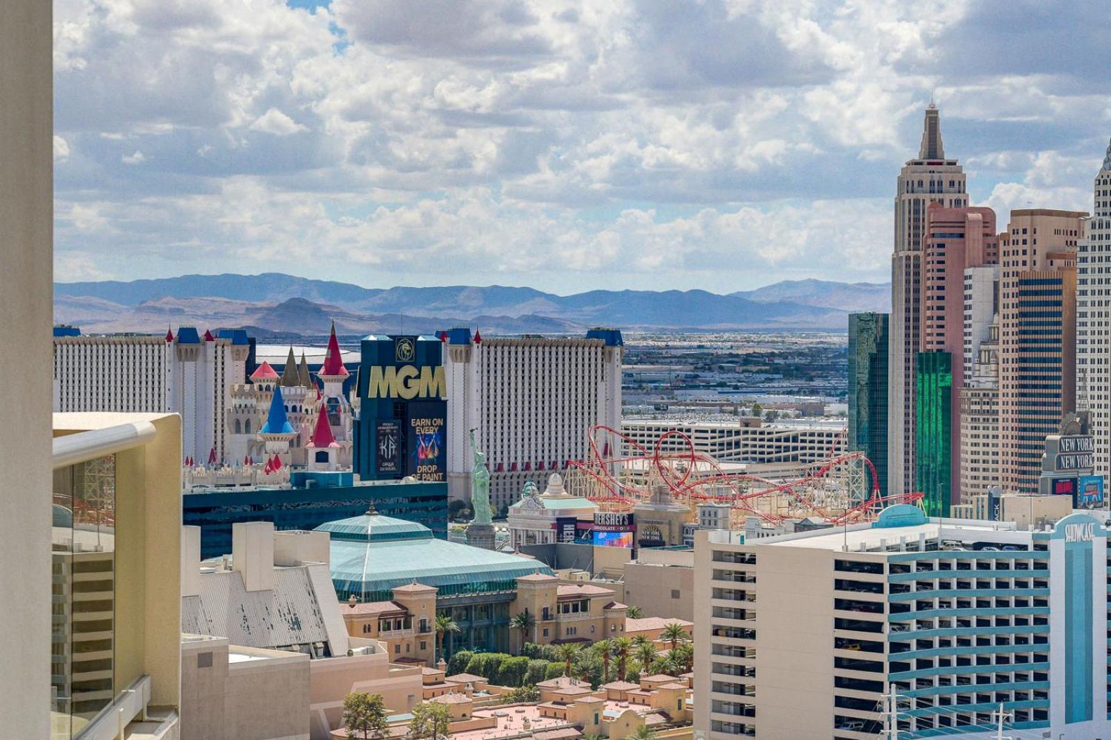 Premium Suite Mgm Signature High Flr Balcony Strip View Las Vegas Exterior photo